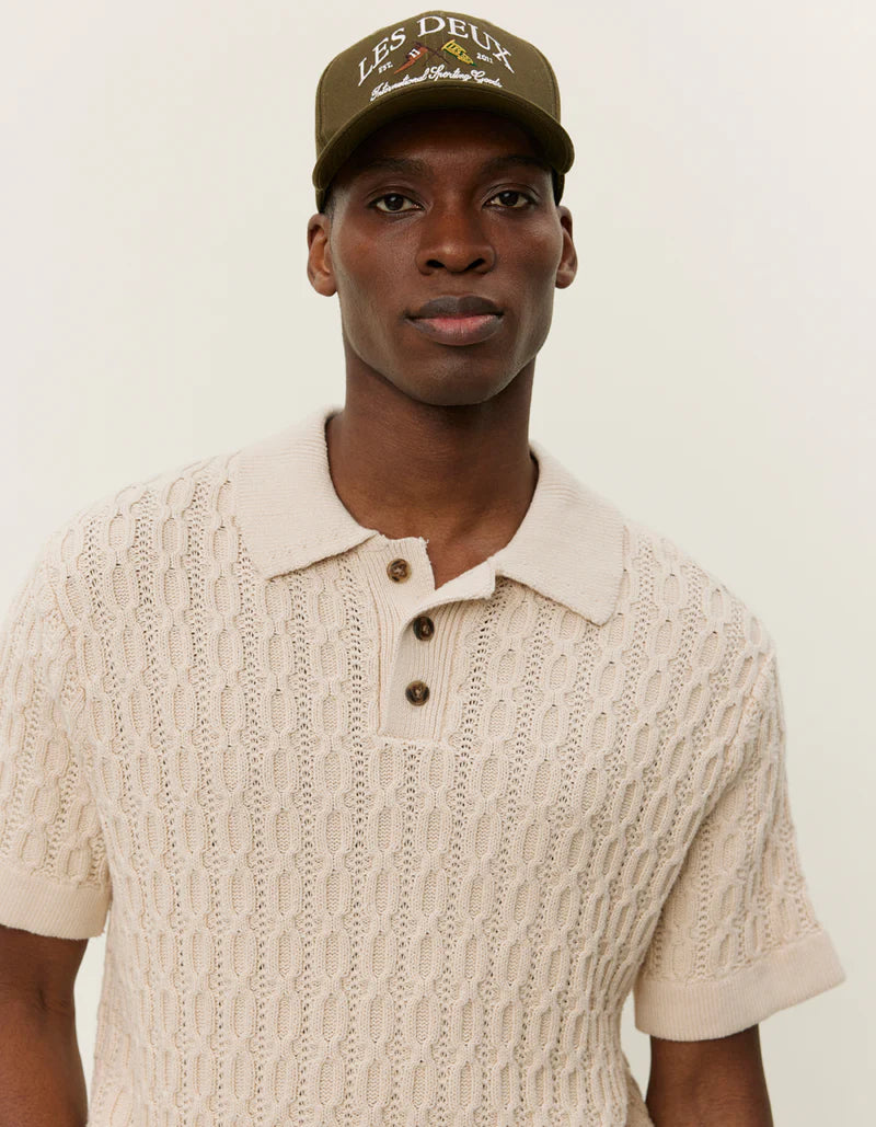 GARRETT KNITTED POLO