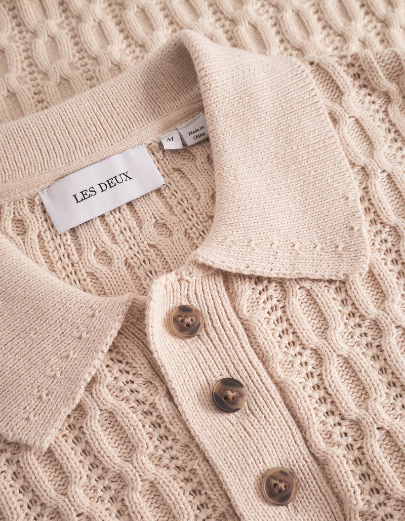GARRETT KNITTED POLO