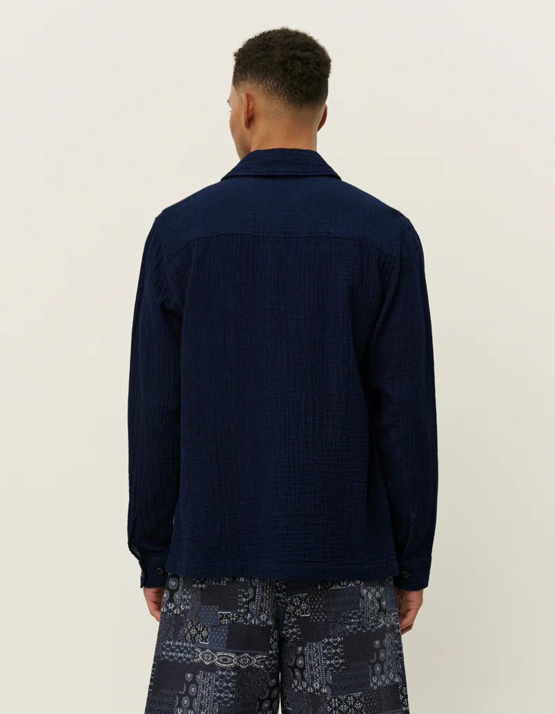 MILAN INDIGO OVERSHIRT