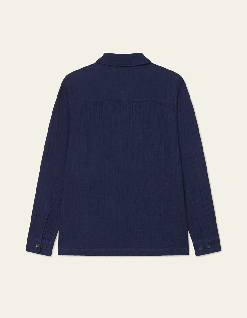 MILAN INDIGO OVERSHIRT