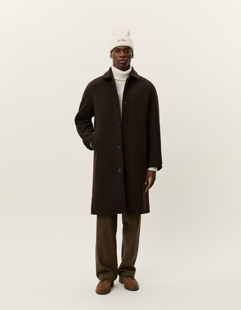 MICHAEL SOLID WOOL COAT