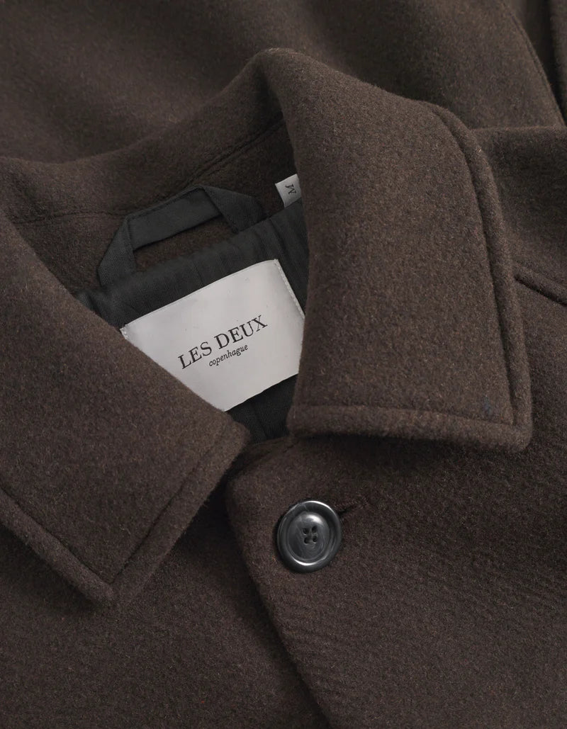 MICHAEL SOLID WOOL COAT