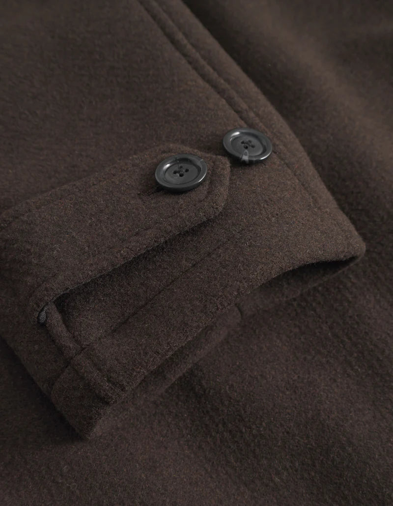MICHAEL SOLID WOOL COAT