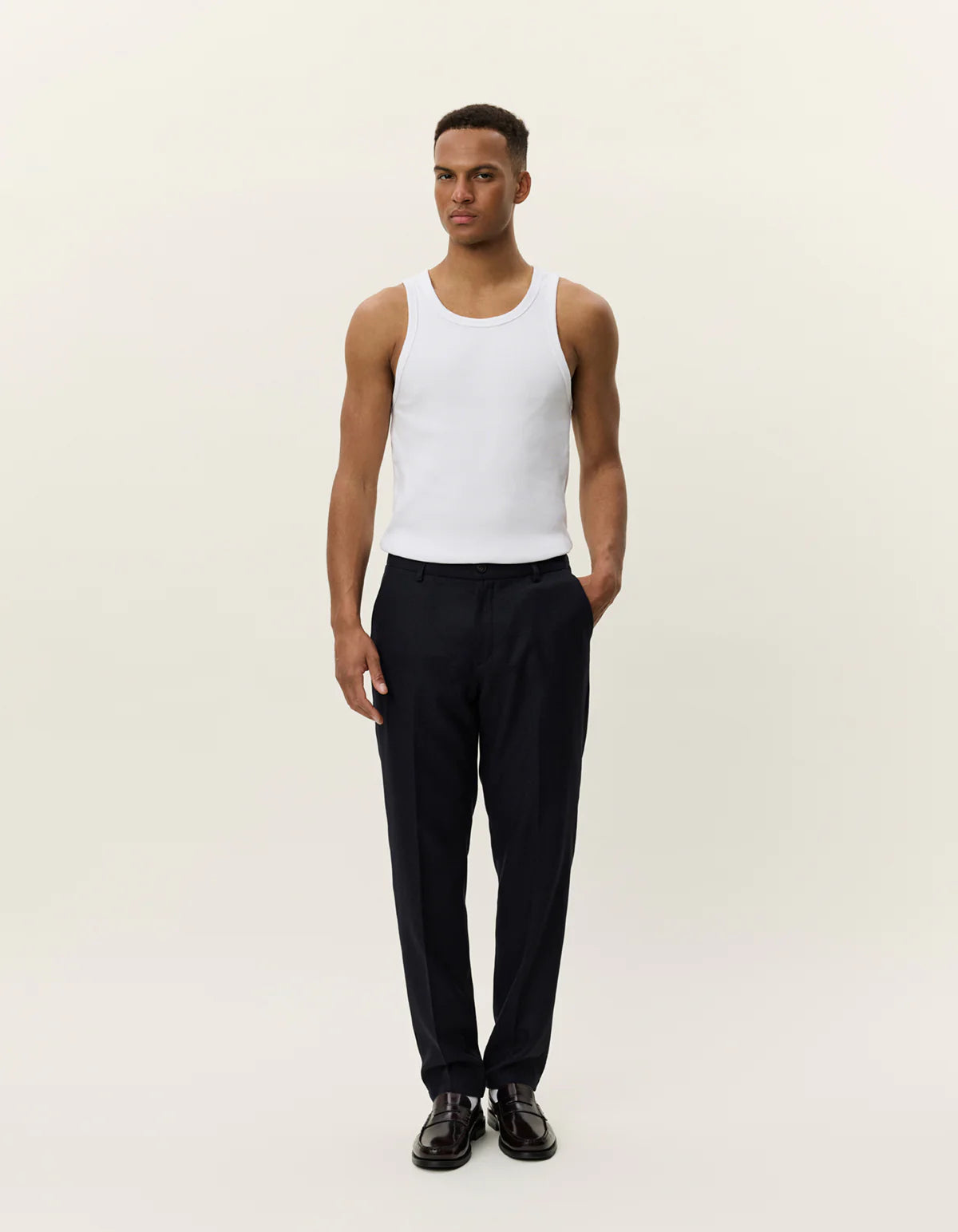 COMO REG WOOL SUIT PANTS