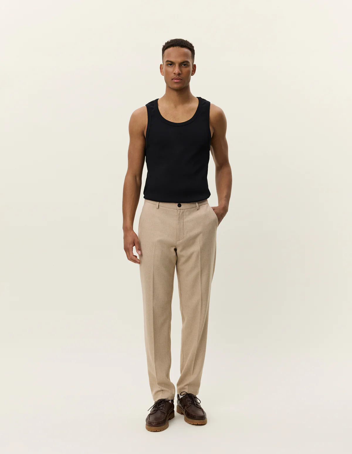 COMO REG WOOL SUIT PANTS