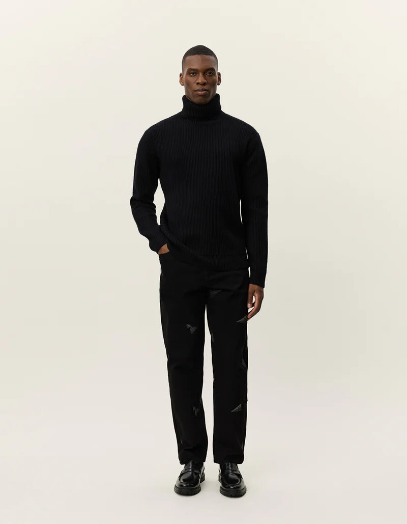 EDDIE WOOL ROLLNECK KNIT