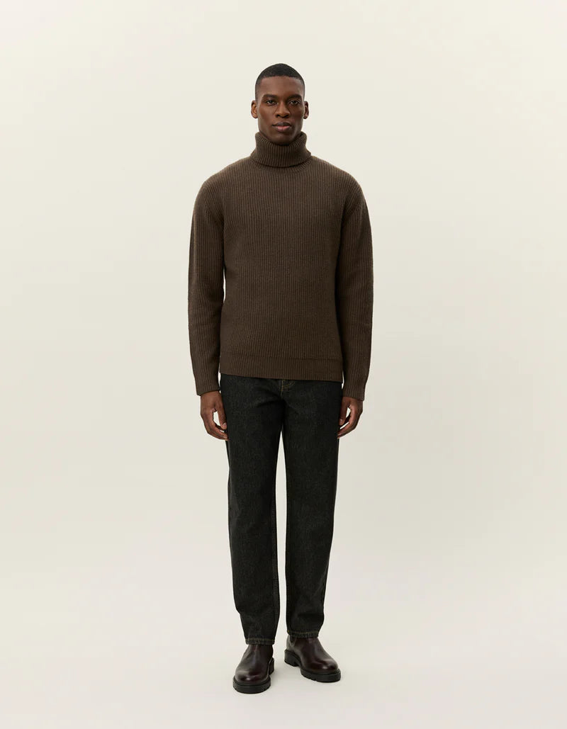 EDDIE WOOL ROLLNECK KNIT