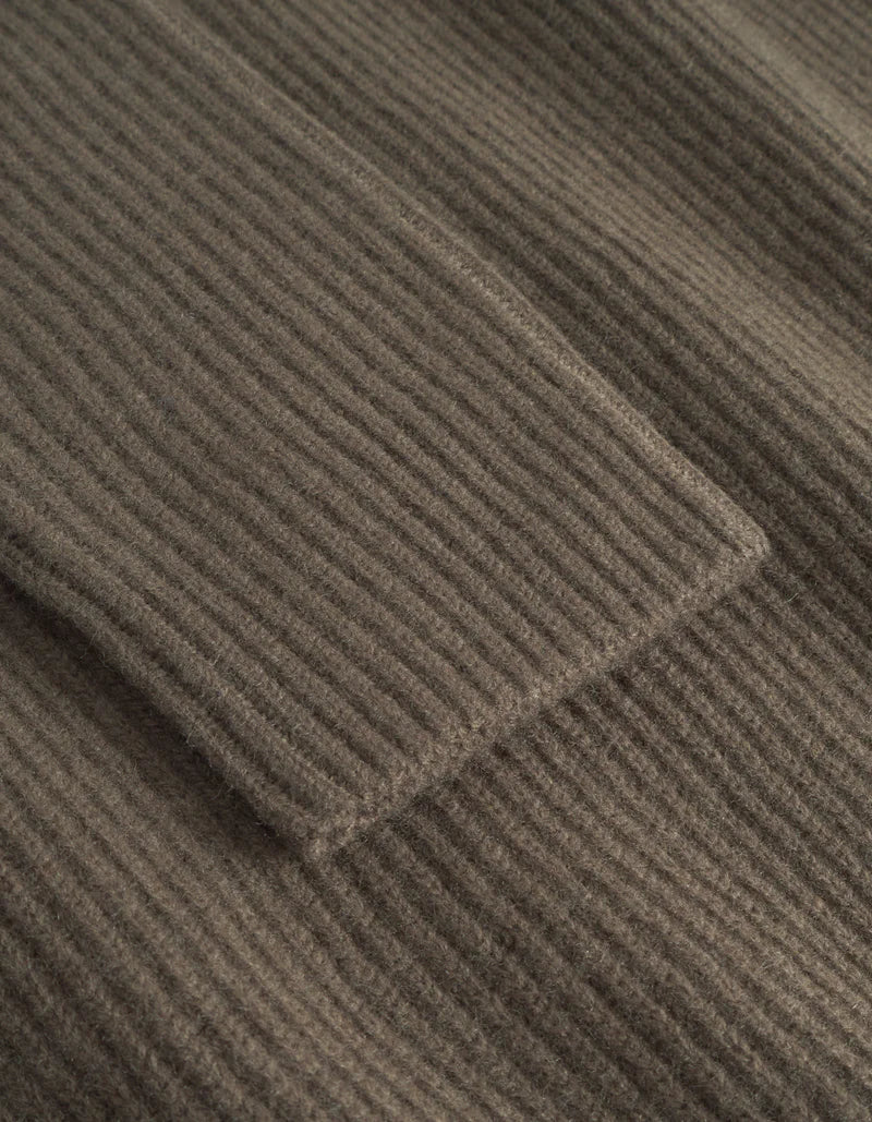 EDDIE WOOL RIB CREWNECK KNIT