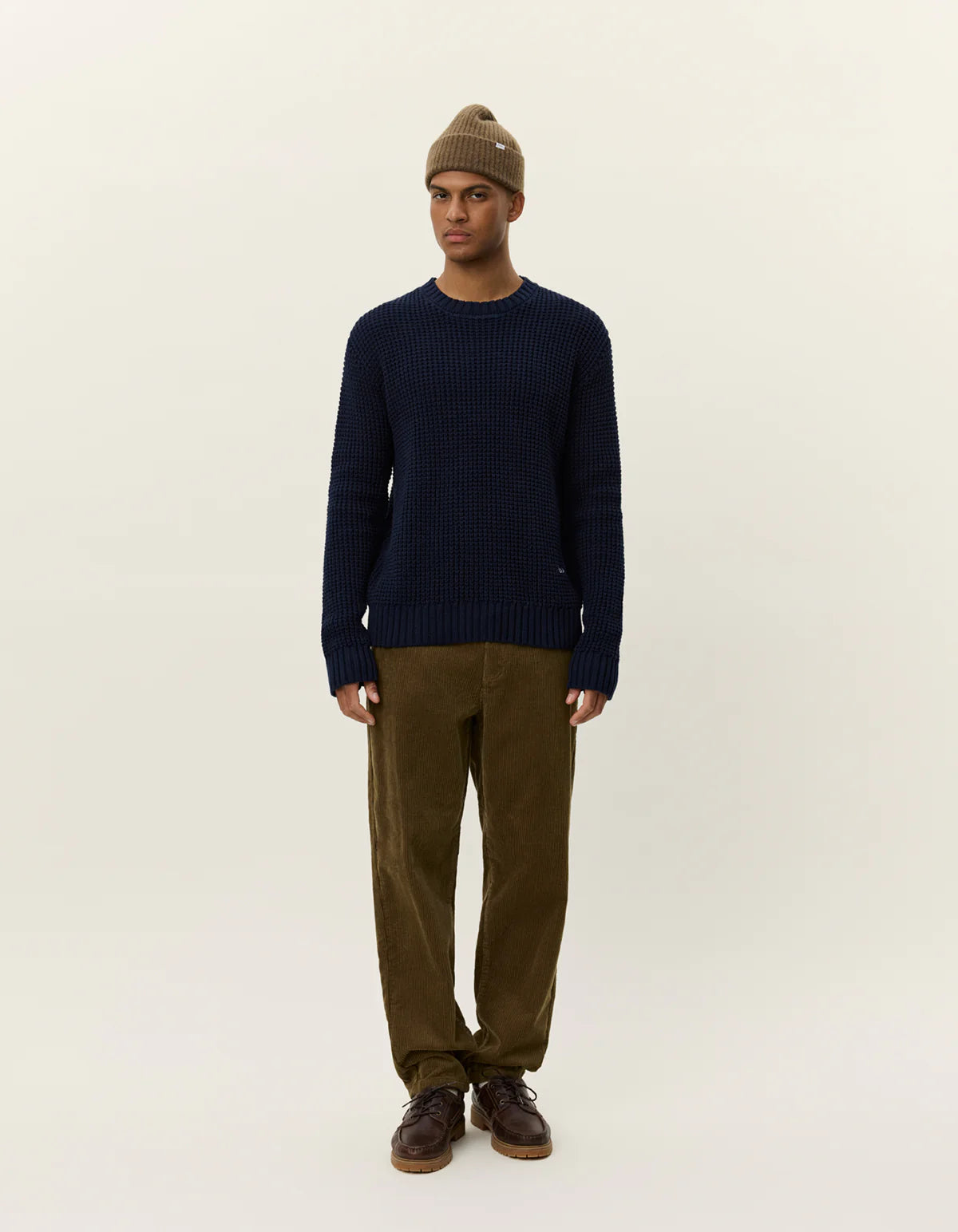 ALVIN WAFFLE CREWNECK KNIT