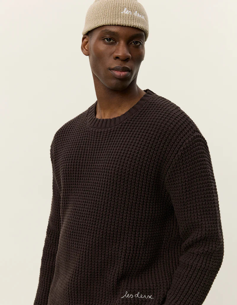 ALVIN WAFFLE CREWNECK KNIT
