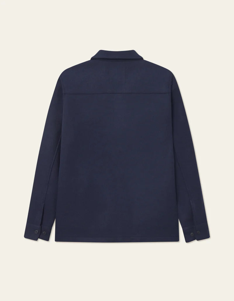 JASON SOLID WOOL OVERSHIRT