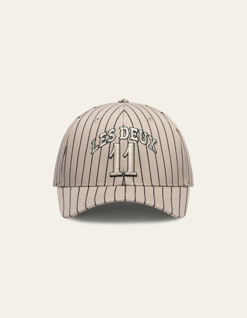 BLAKE W PINSTRIPE BASEBALL CAP