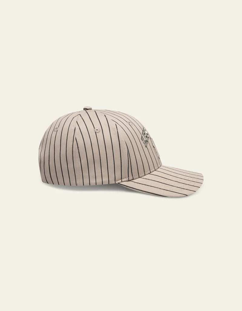 BLAKE W PINSTRIPE BASEBALL CAP