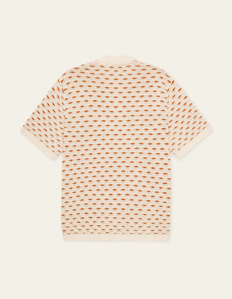 ESMAY SHELL KNITTED POLO