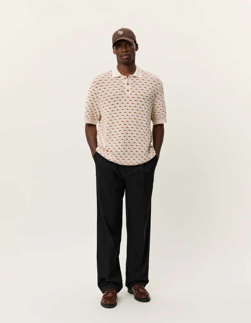 ESMAY SHELL KNITTED POLO