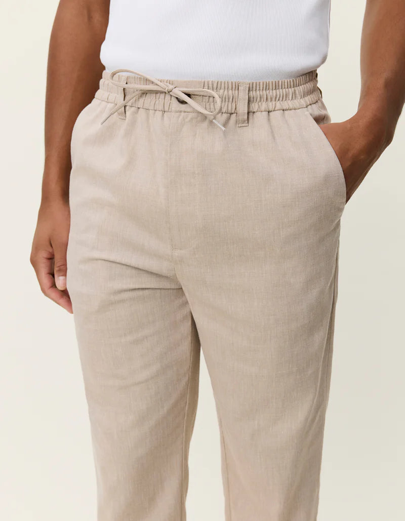 COMO TAPERED SLUB PANTS