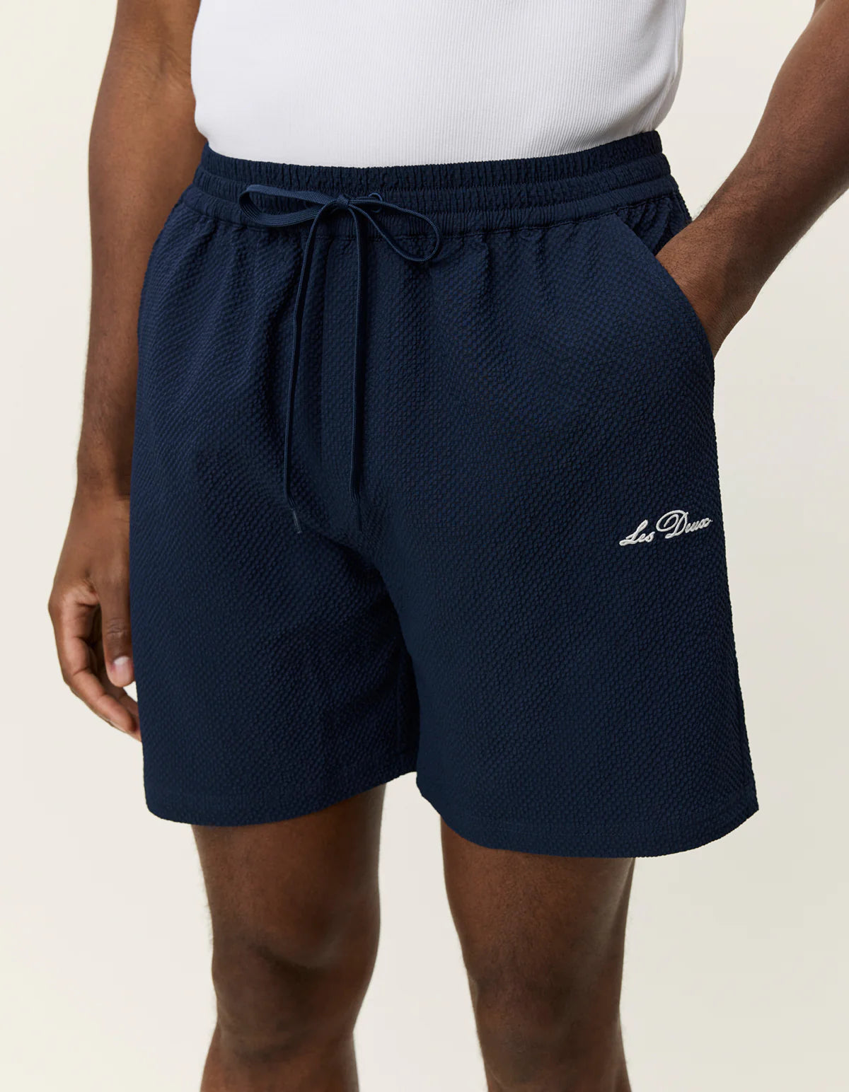STAN SEERSUCKER SWIM SHORTS
