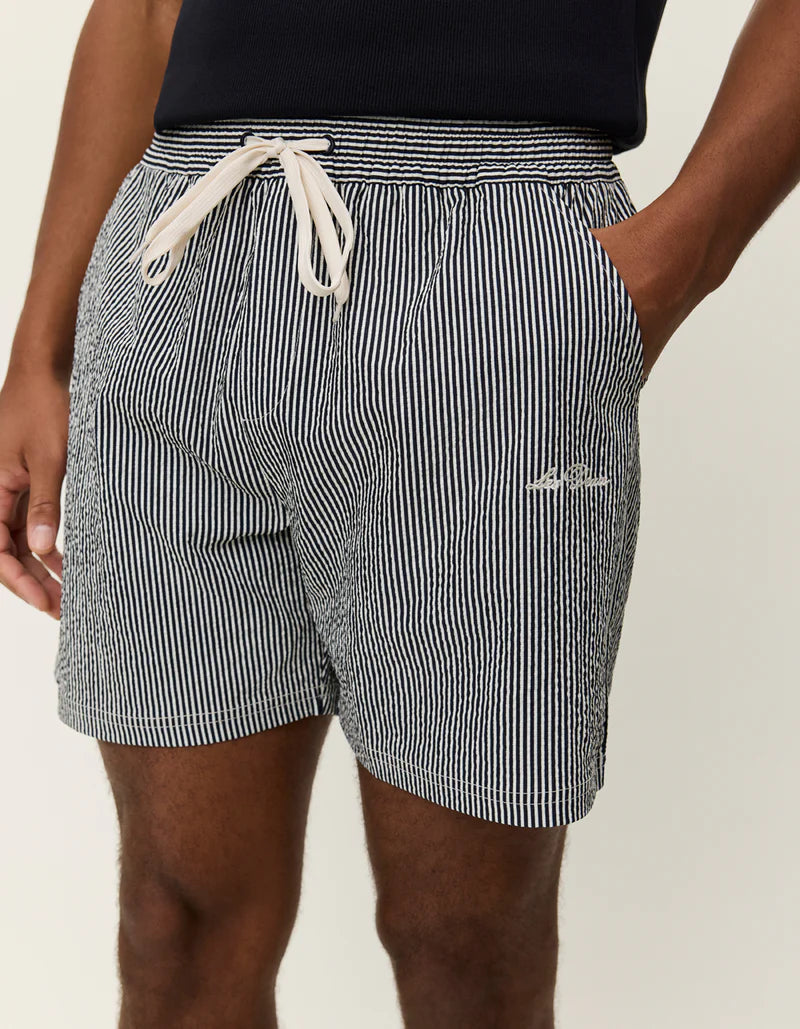 STAN STRIPE SEERSUCKER SWIM SHORTS