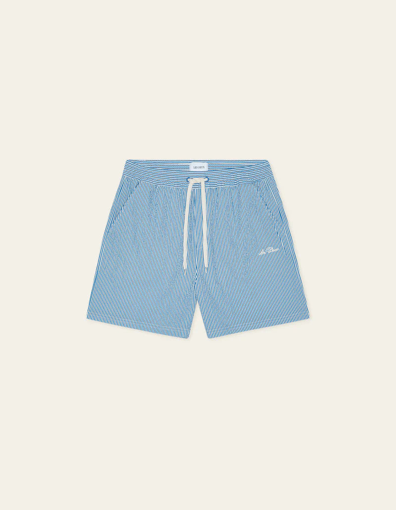 STAN STRIPE SEERSUCKER SWIM SHORTS