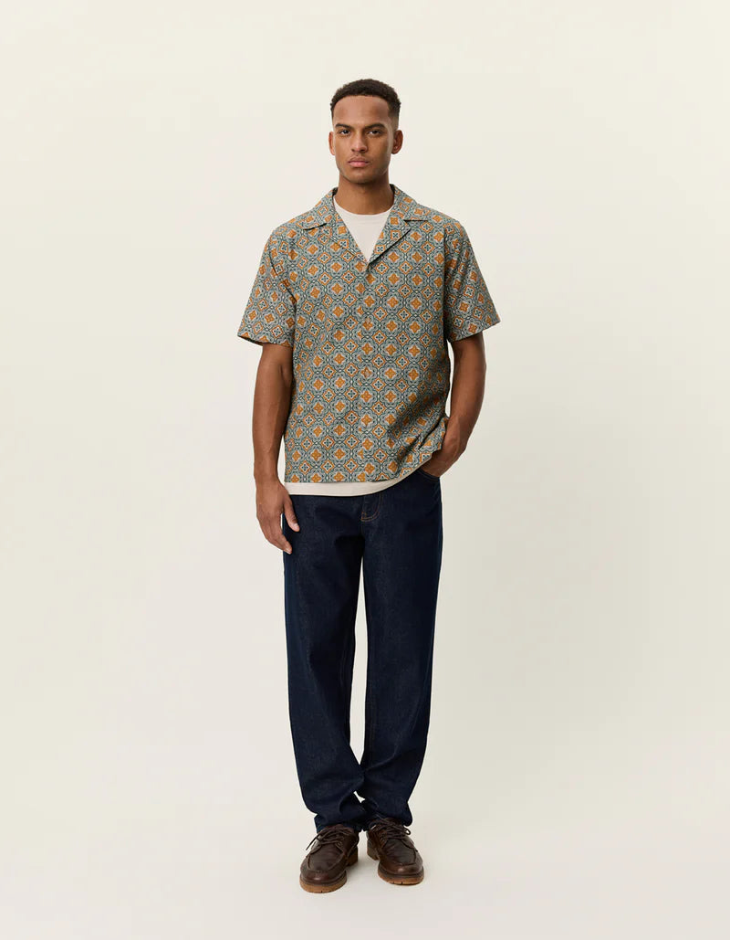 LUKAS ARABESQUE AOP SS SHIRT