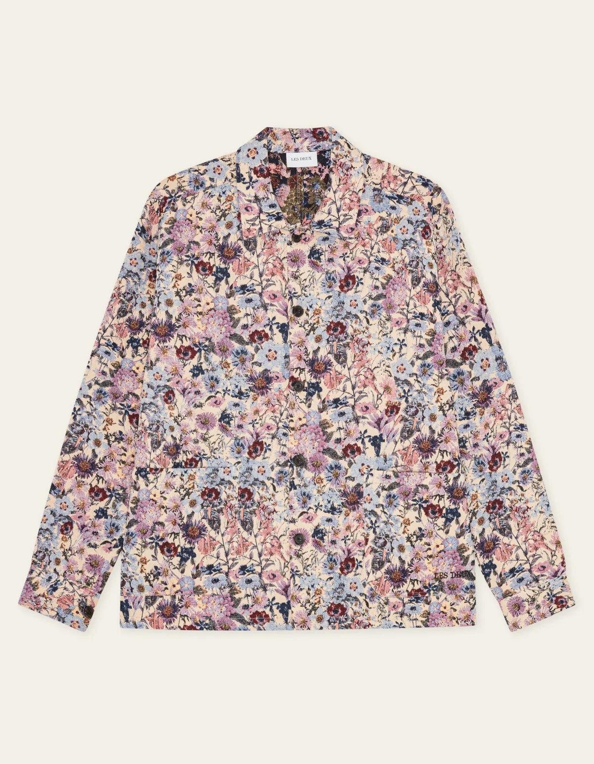 HUGH JACQUARD OVERSHIRT