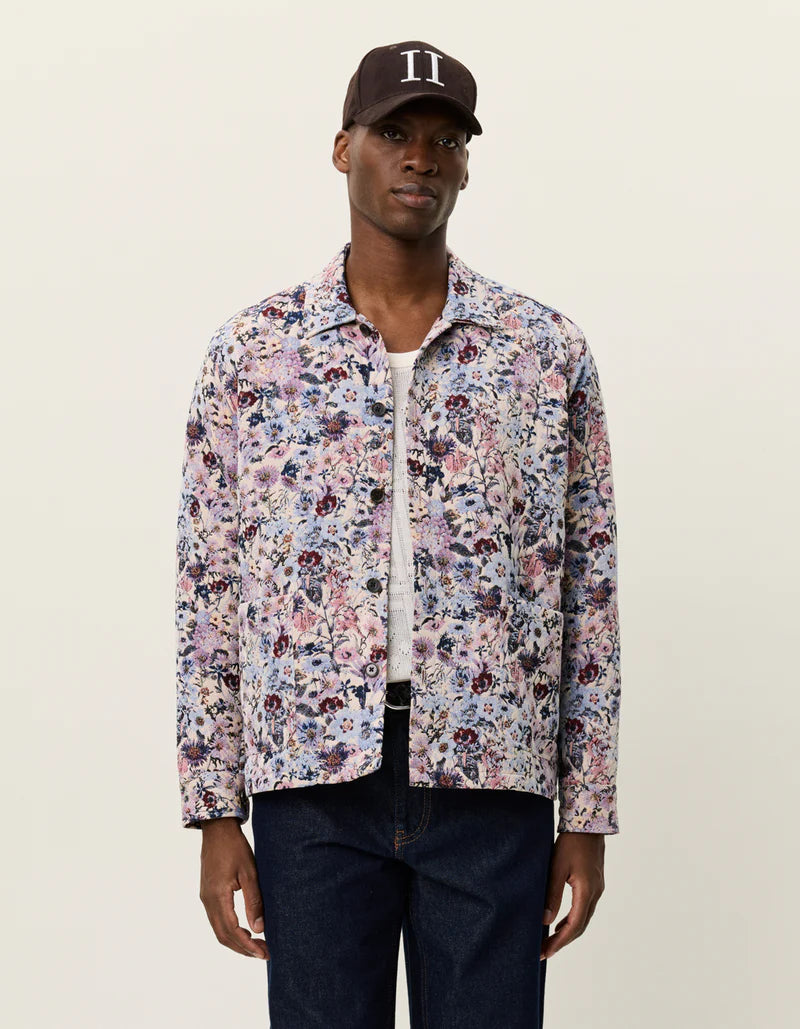 HUGH JACQUARD OVERSHIRT