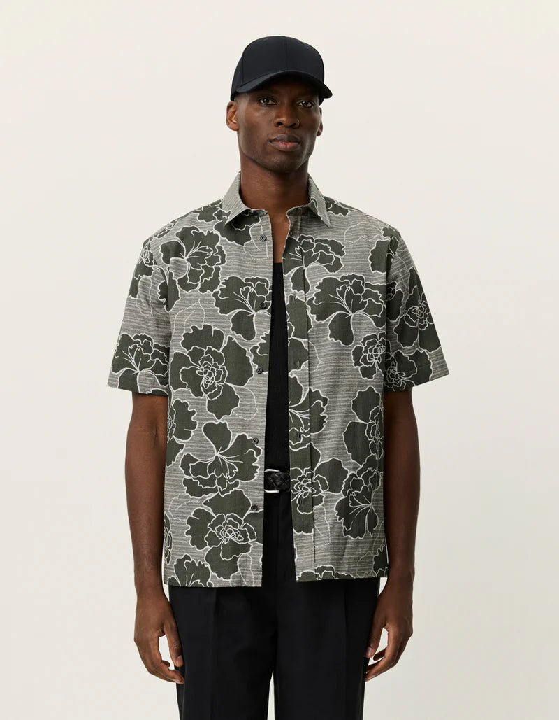 CHARLIE POPPY AOP SS SHIRT