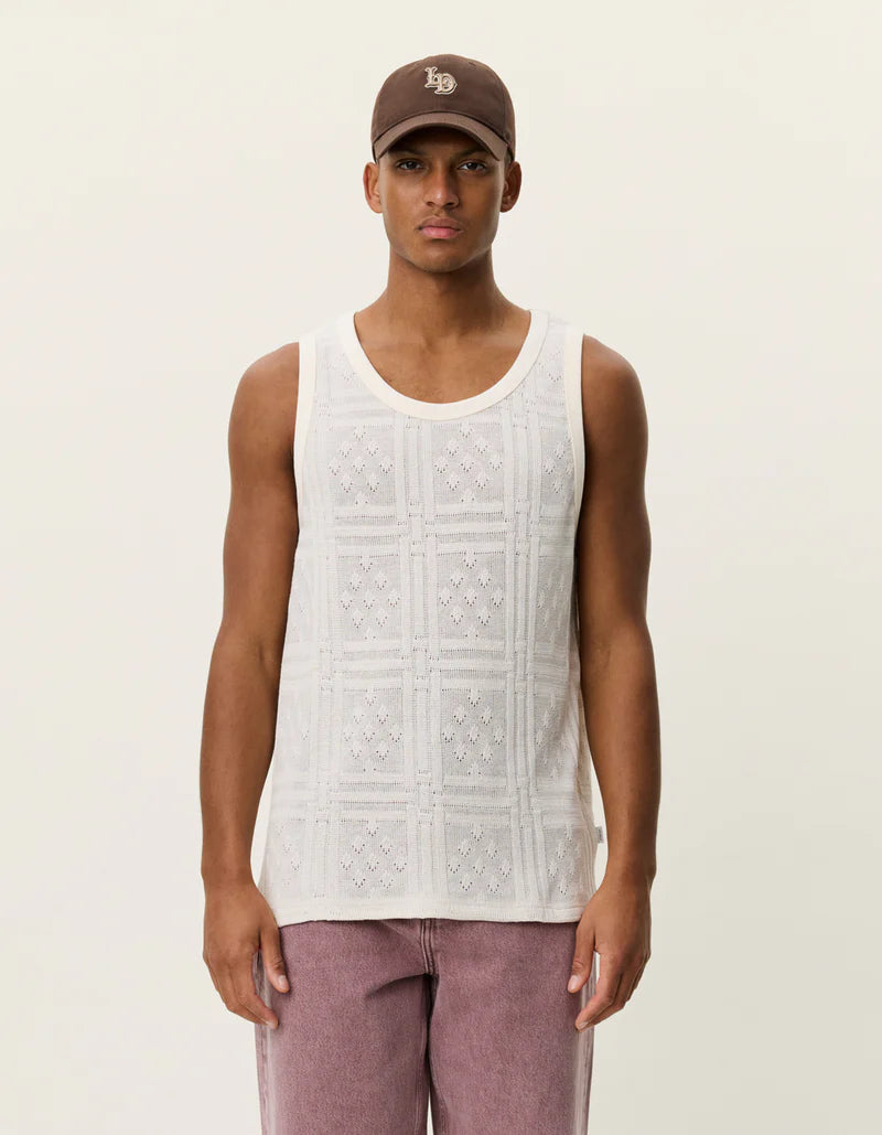 HUXLEY POINTELLE TANK TOP