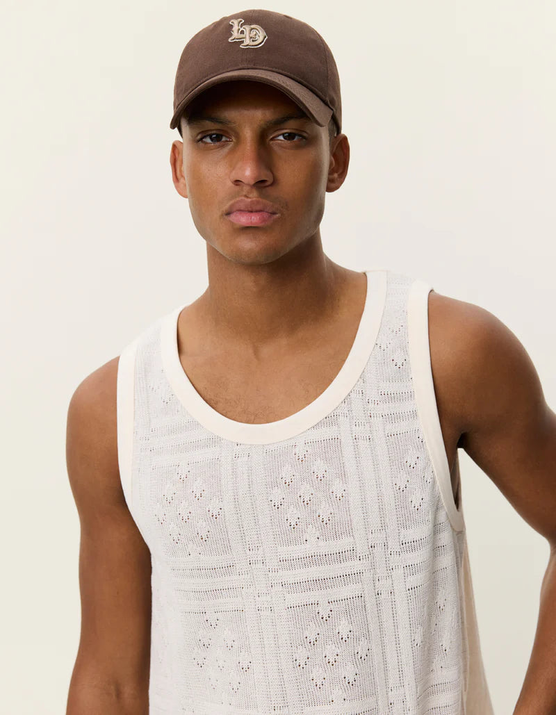HUXLEY POINTELLE TANK TOP