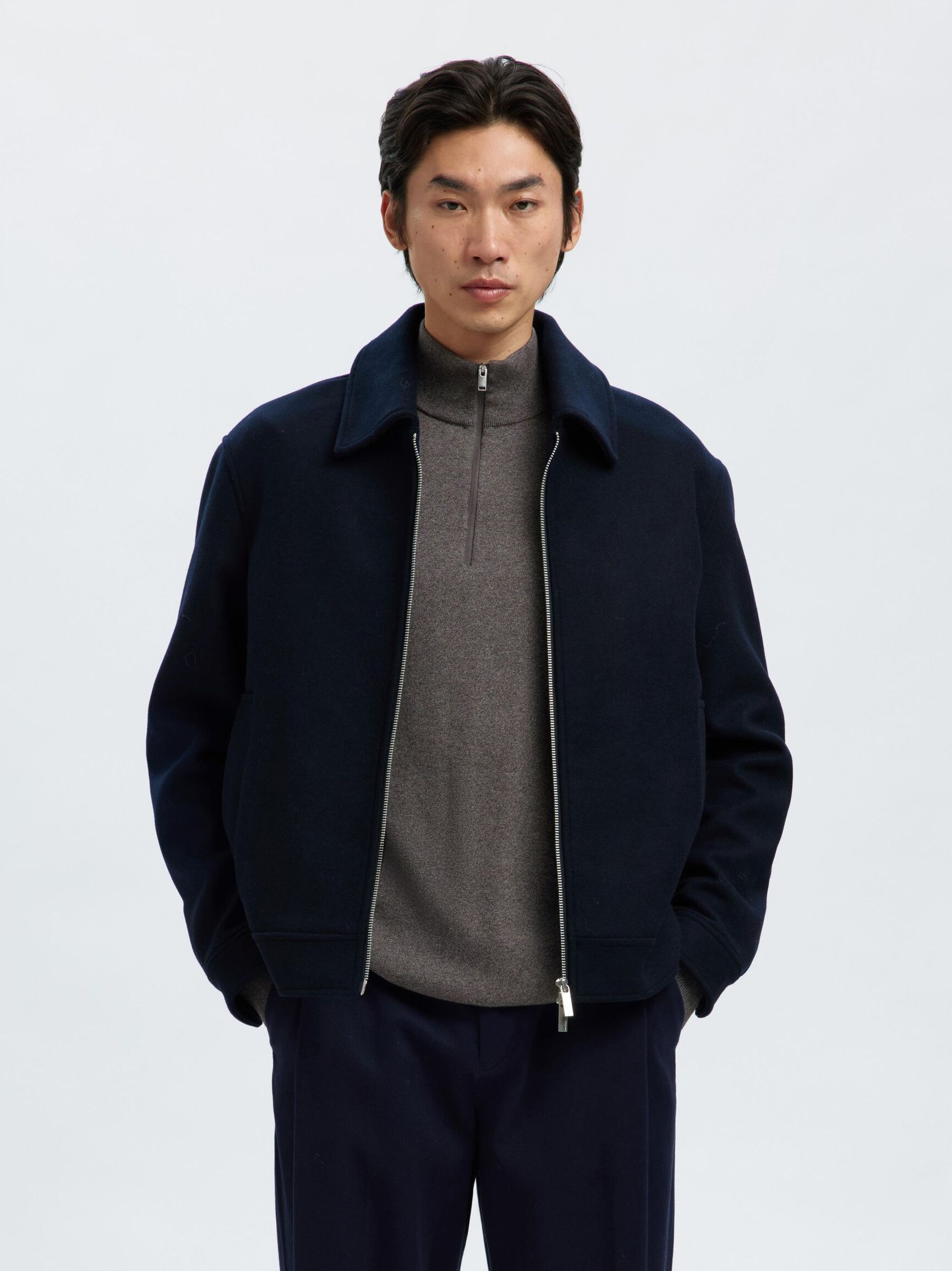 PHILIP WOOL BLEND JACKET