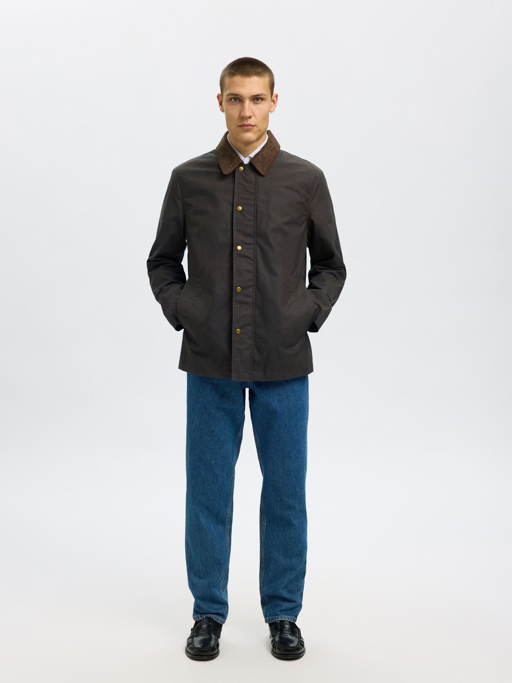 WALTER WAXED COTTON JACKET