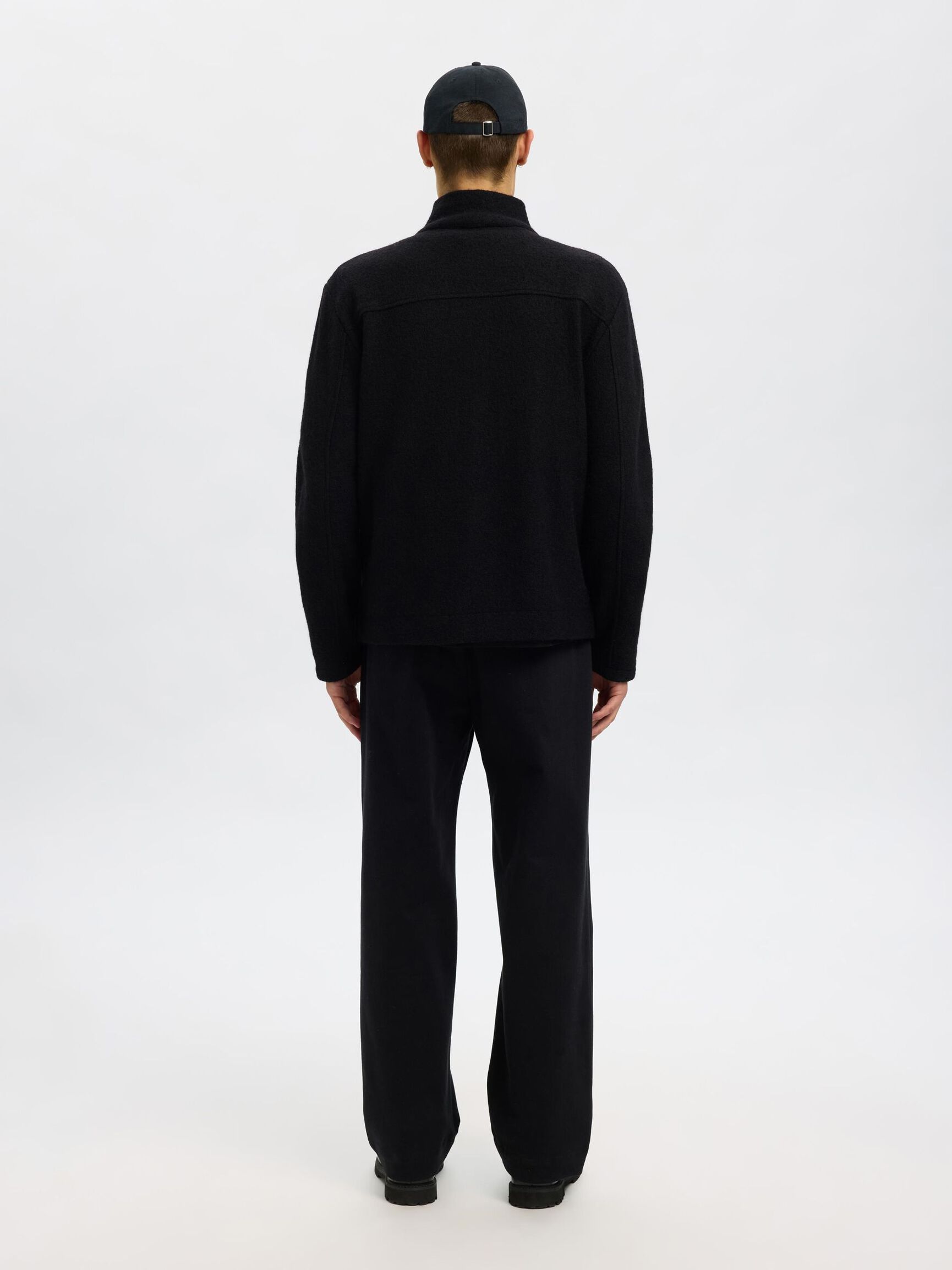 SLHNEALY LS KNIT FULL ZIP CARDIGAN