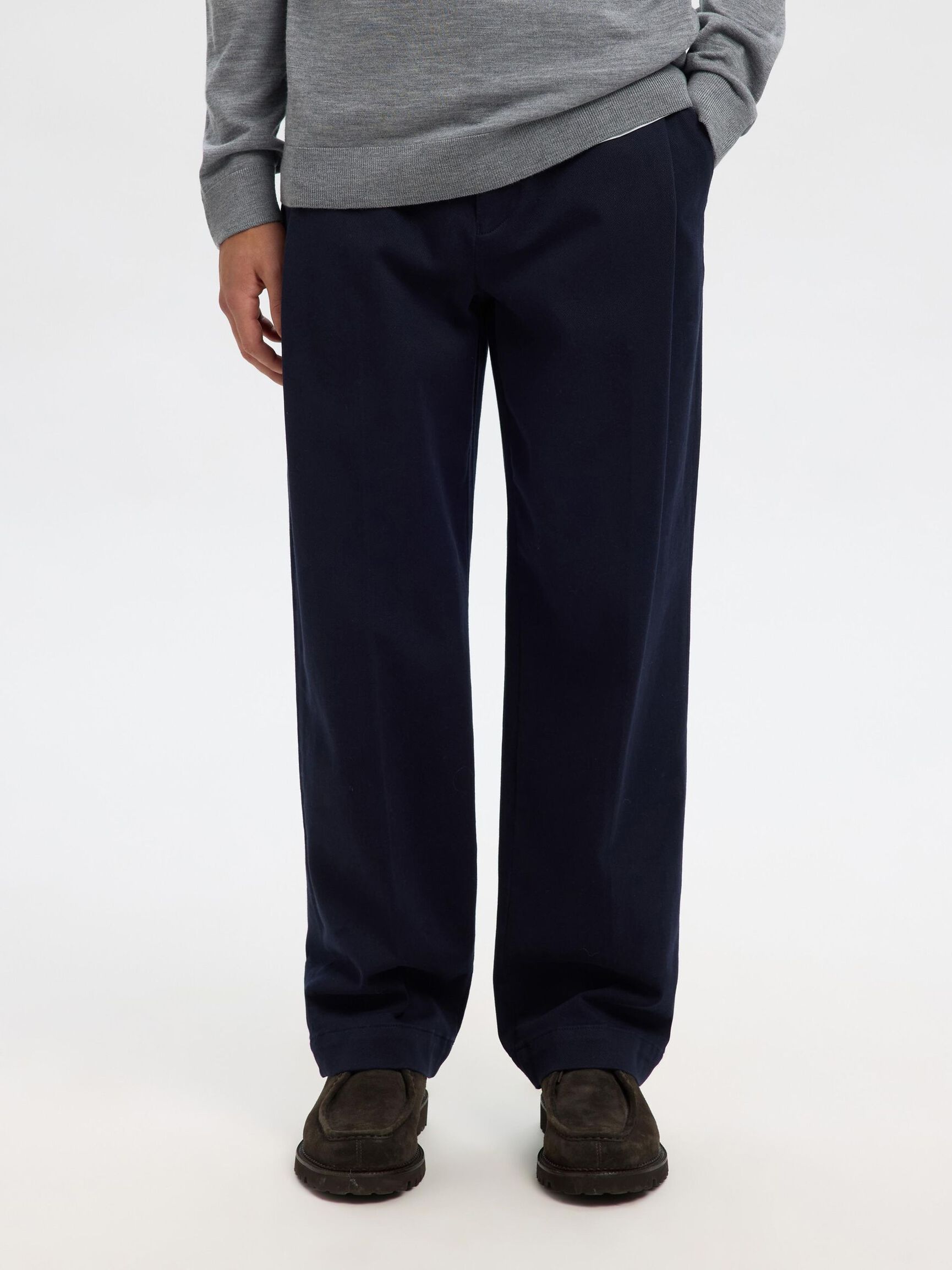 MIKE TWILL DEEP PLEAT PANT