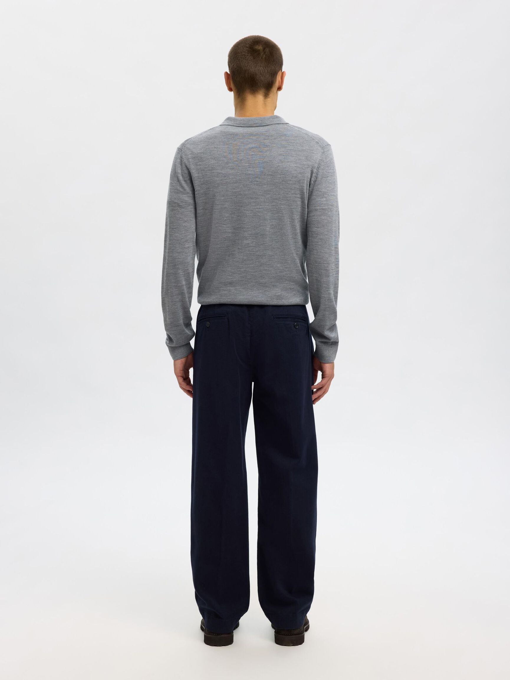 MIKE TWILL DEEP PLEAT PANT