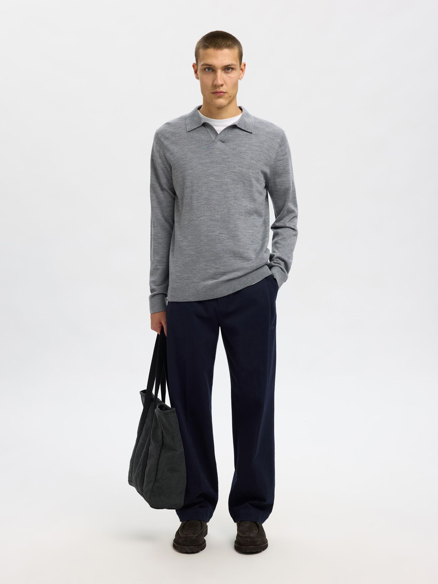 MIKE TWILL DEEP PLEAT PANT