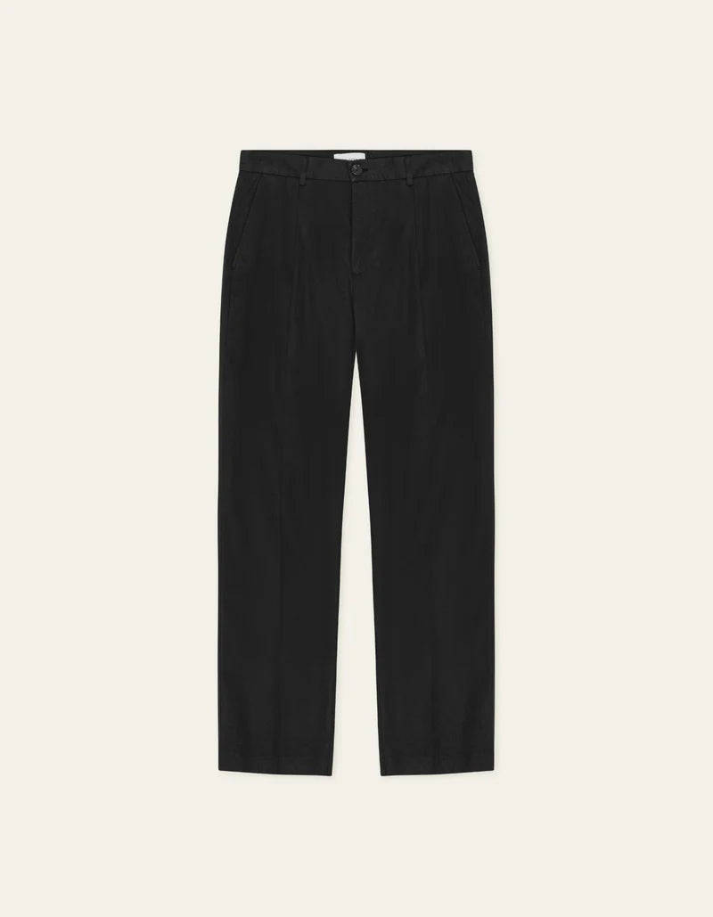 REECE PLEATED TWILL SUIT PANTS