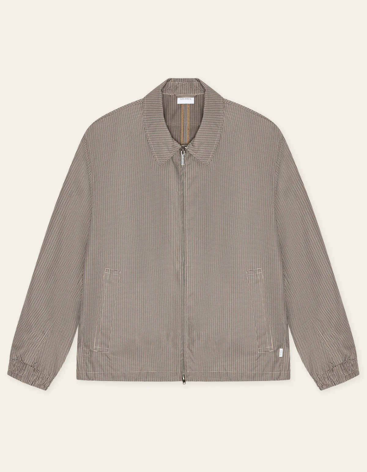 MINI CHECK ZIPPER JACKET