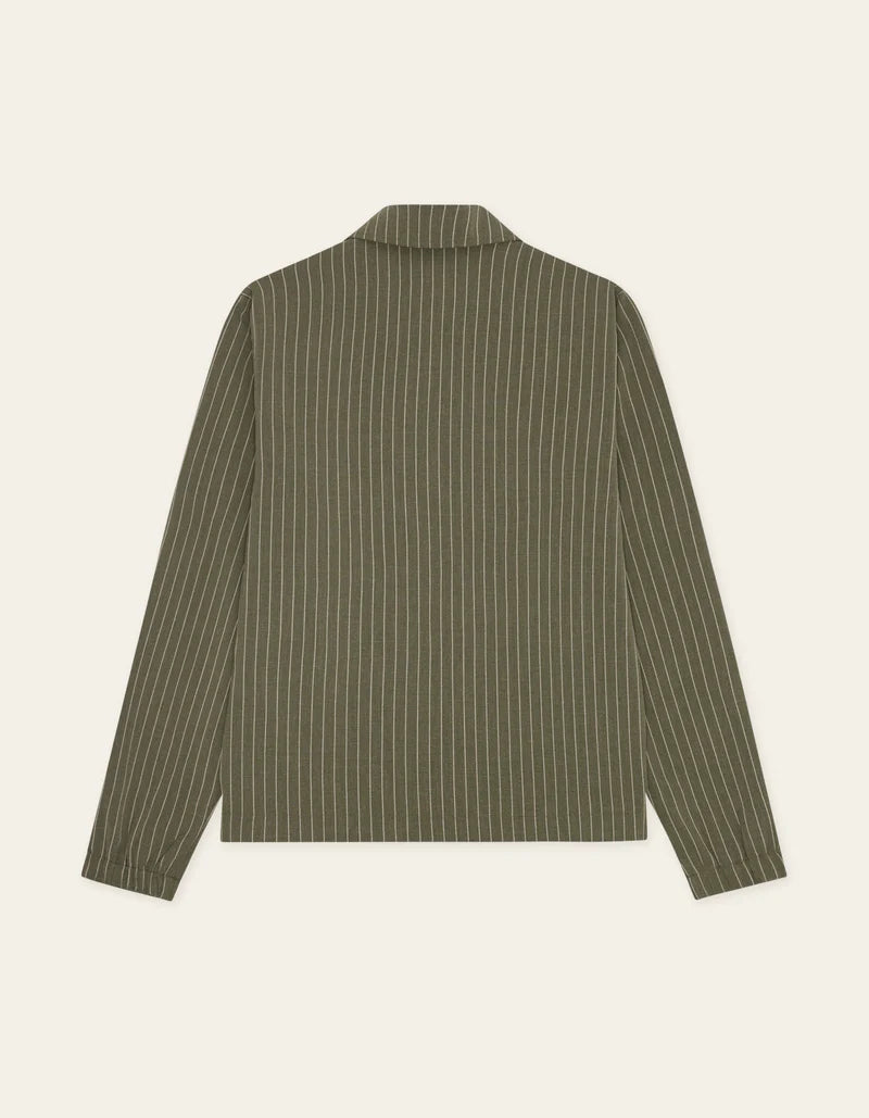PINSTRIPE COACH JACKET