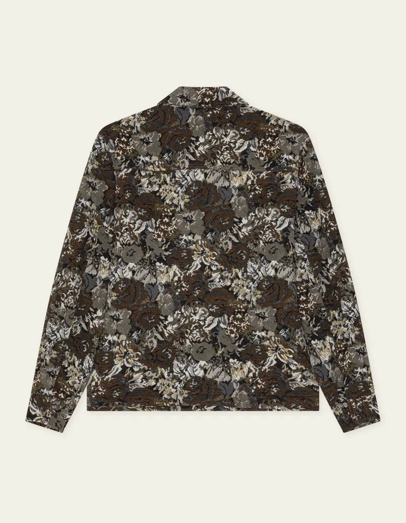 ROSE JACQUARD OVERSHIRT