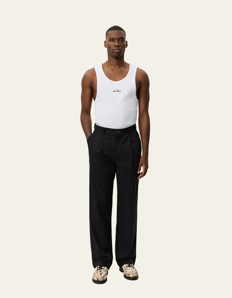 REECE PLEATED TWILL SUIT PANTS