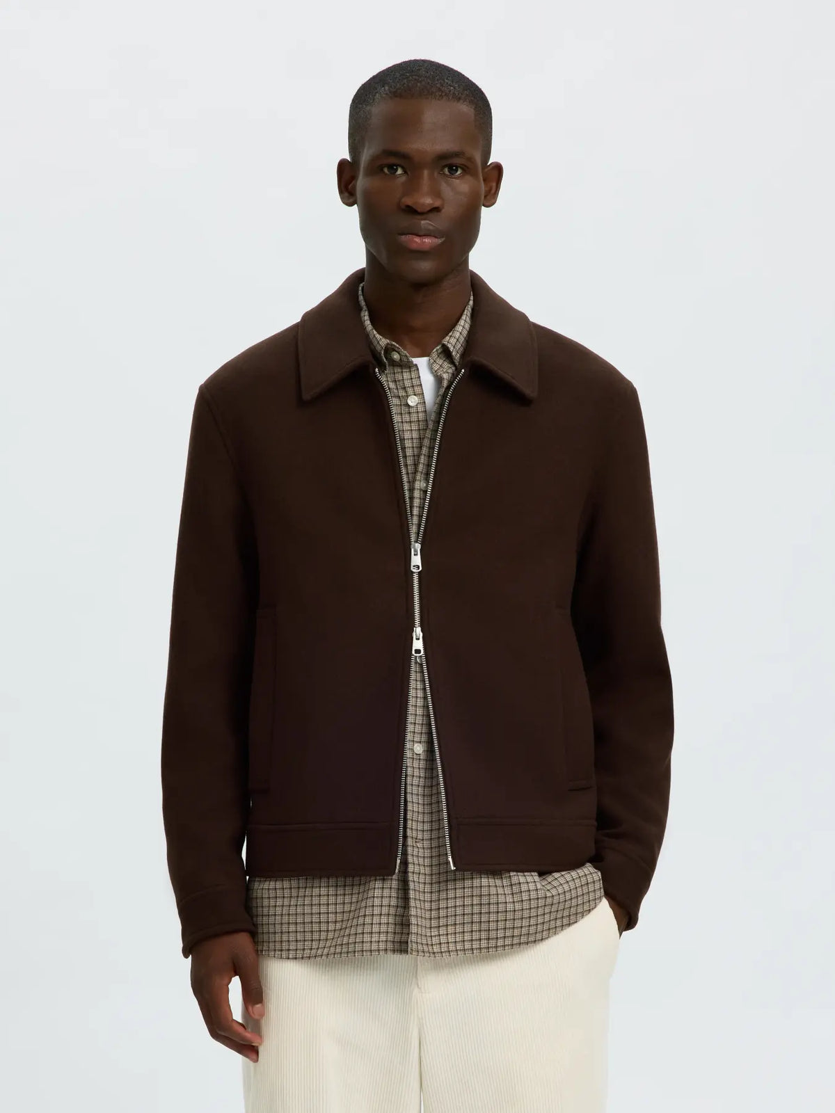 PHILIP WOOL BLEND JACKET