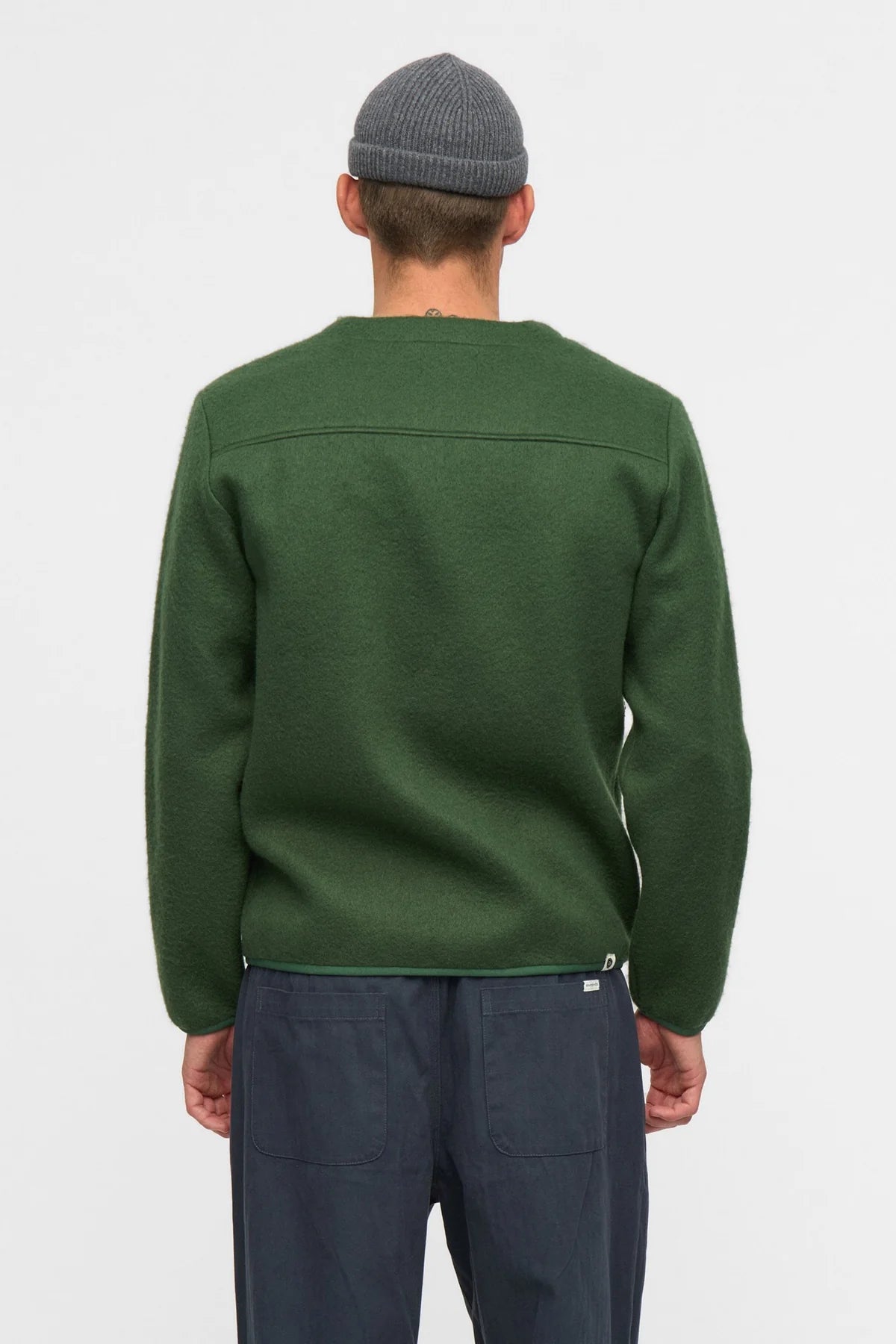 AKSIGURD BOILED WOOL OVERSHIRT
