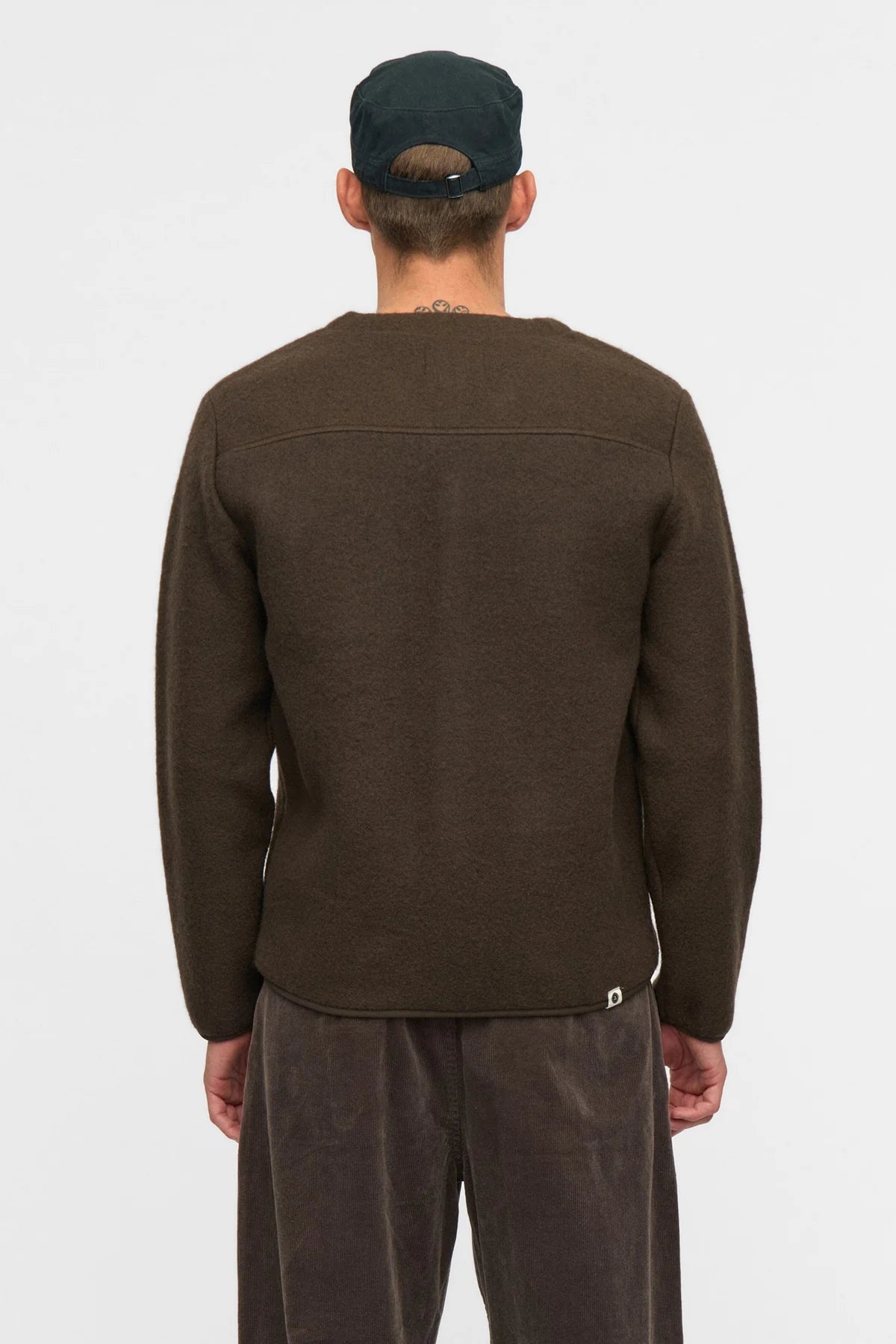 AKSIGURD BOILED WOOL OVERSHIRT