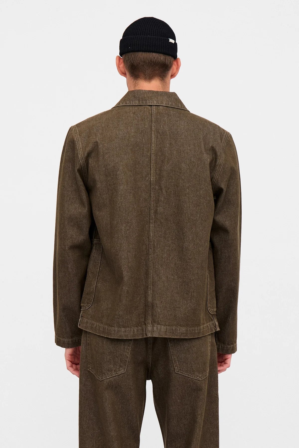 AKOZZI DYED DENIM OVERSHIRT