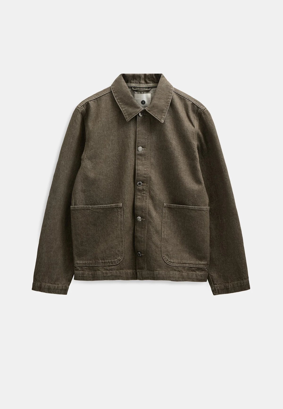 AKOZZI DYED DENIM OVERSHIRT