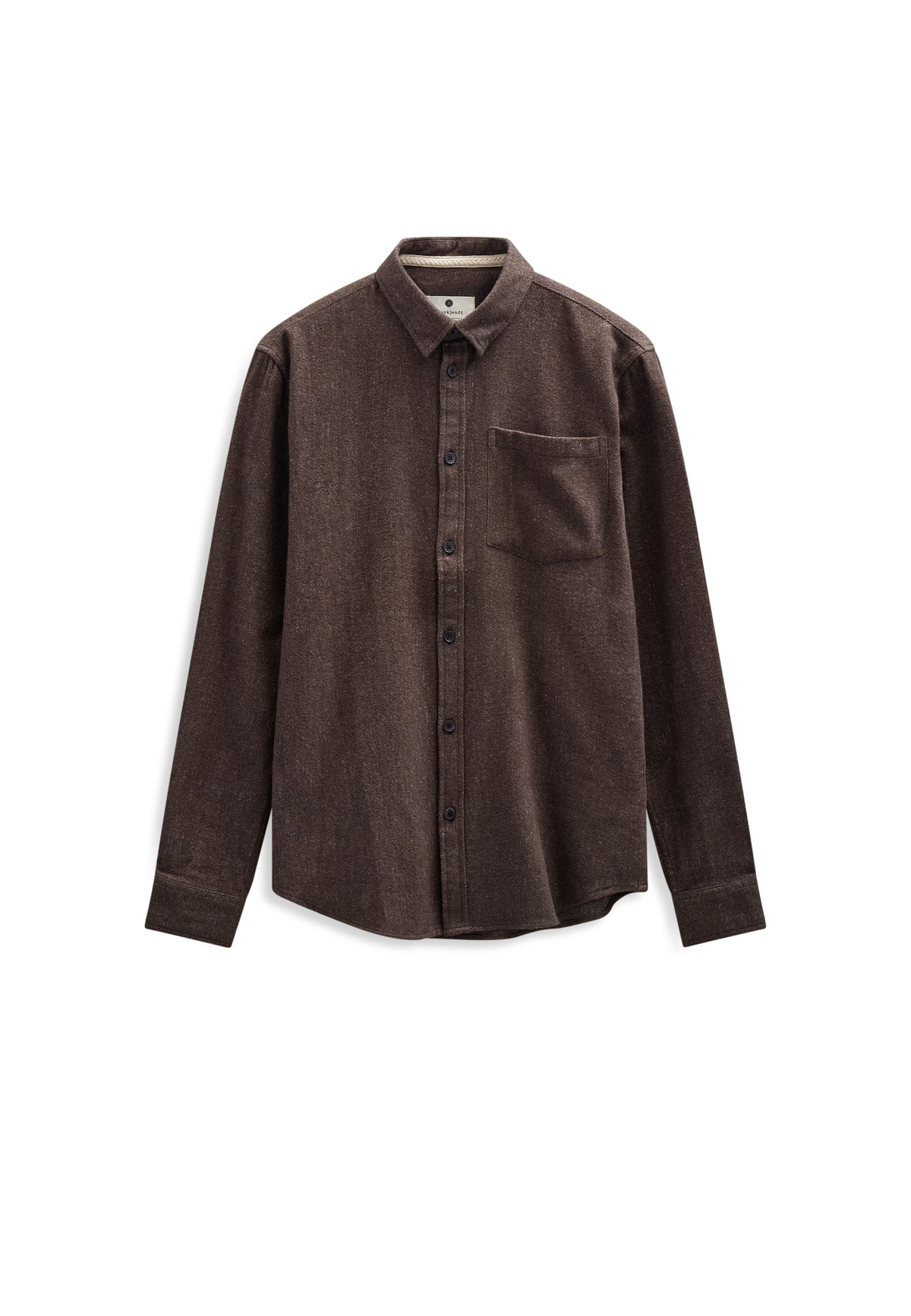 AKLEIF BRUSED LS SHIRT