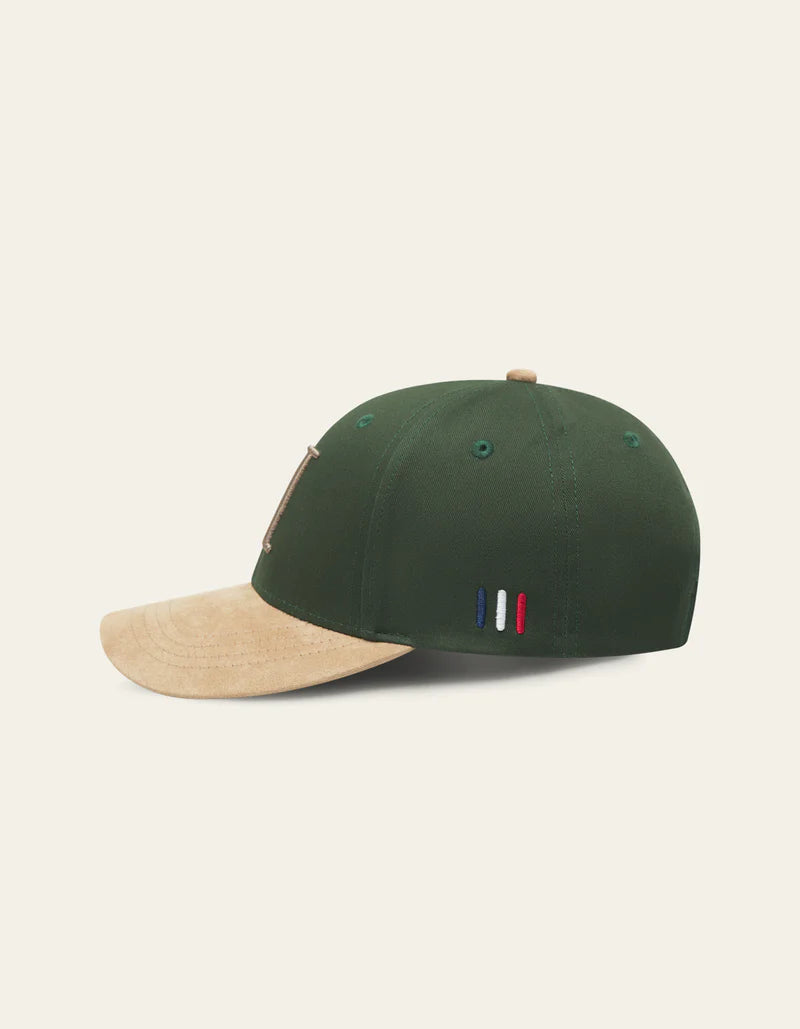 BASEBALL CAP CONTRAST SUEDE
