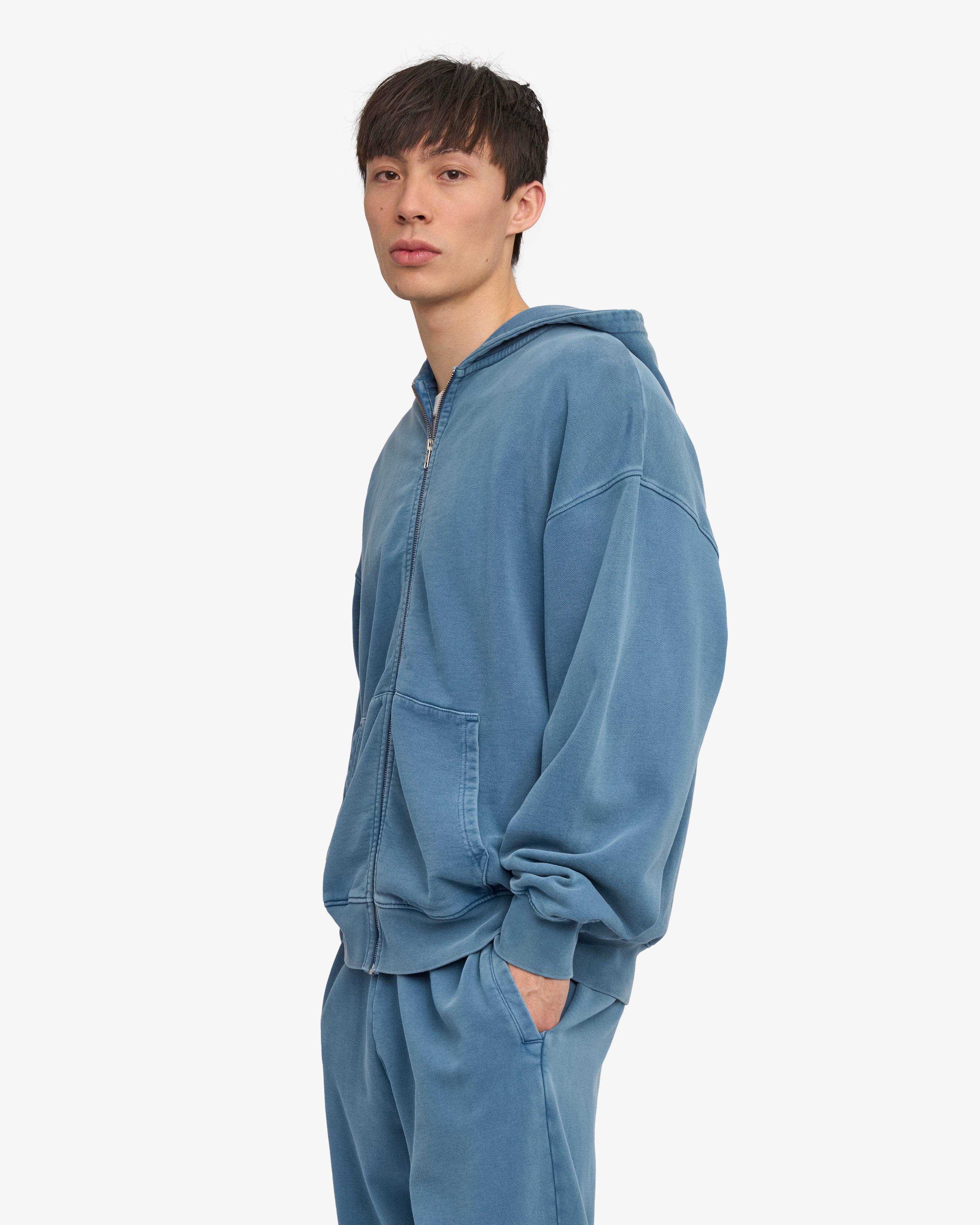 ORGANIC OVERSIZED ZIP HOOD
