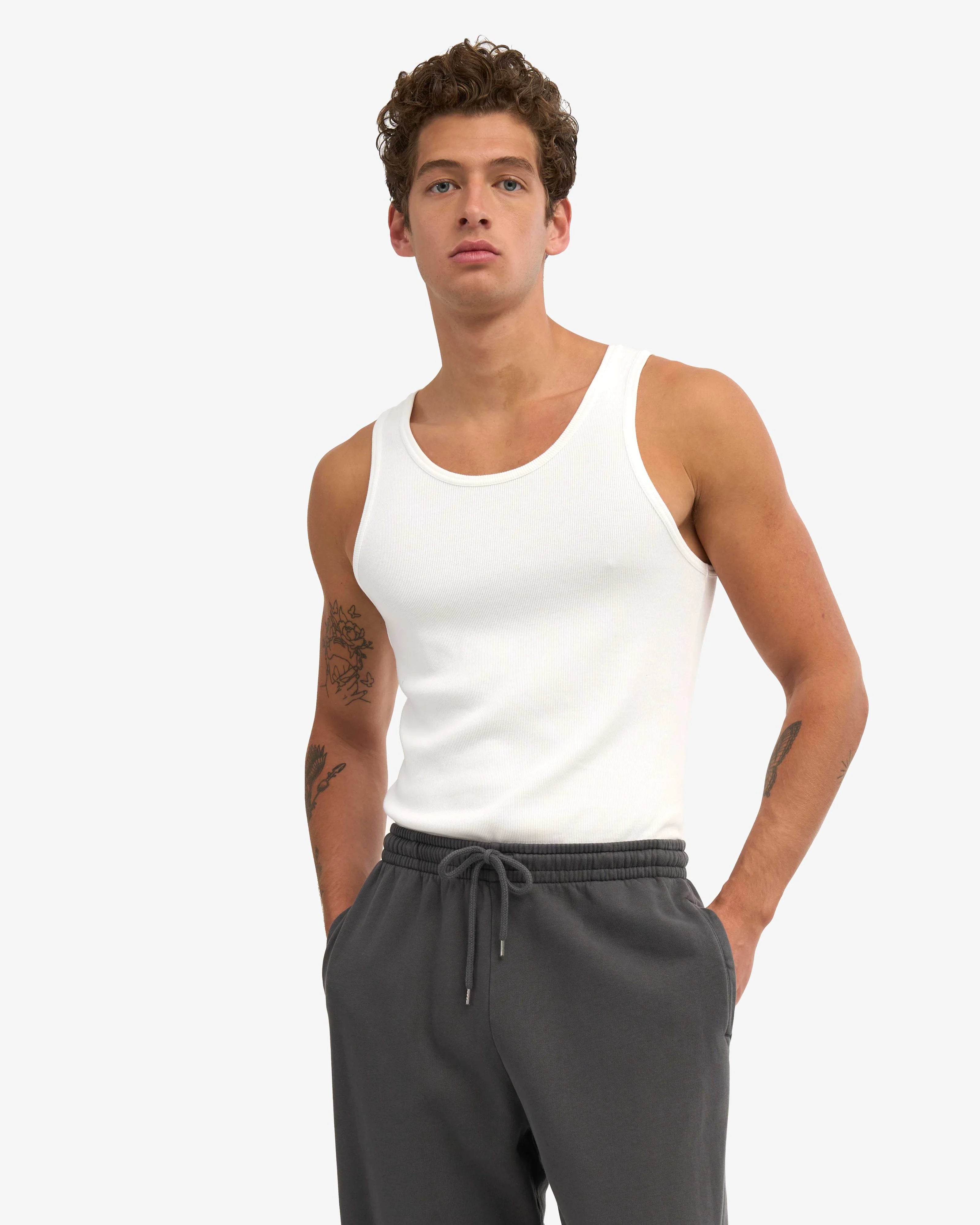 ORGANIC RIB TANK TOP