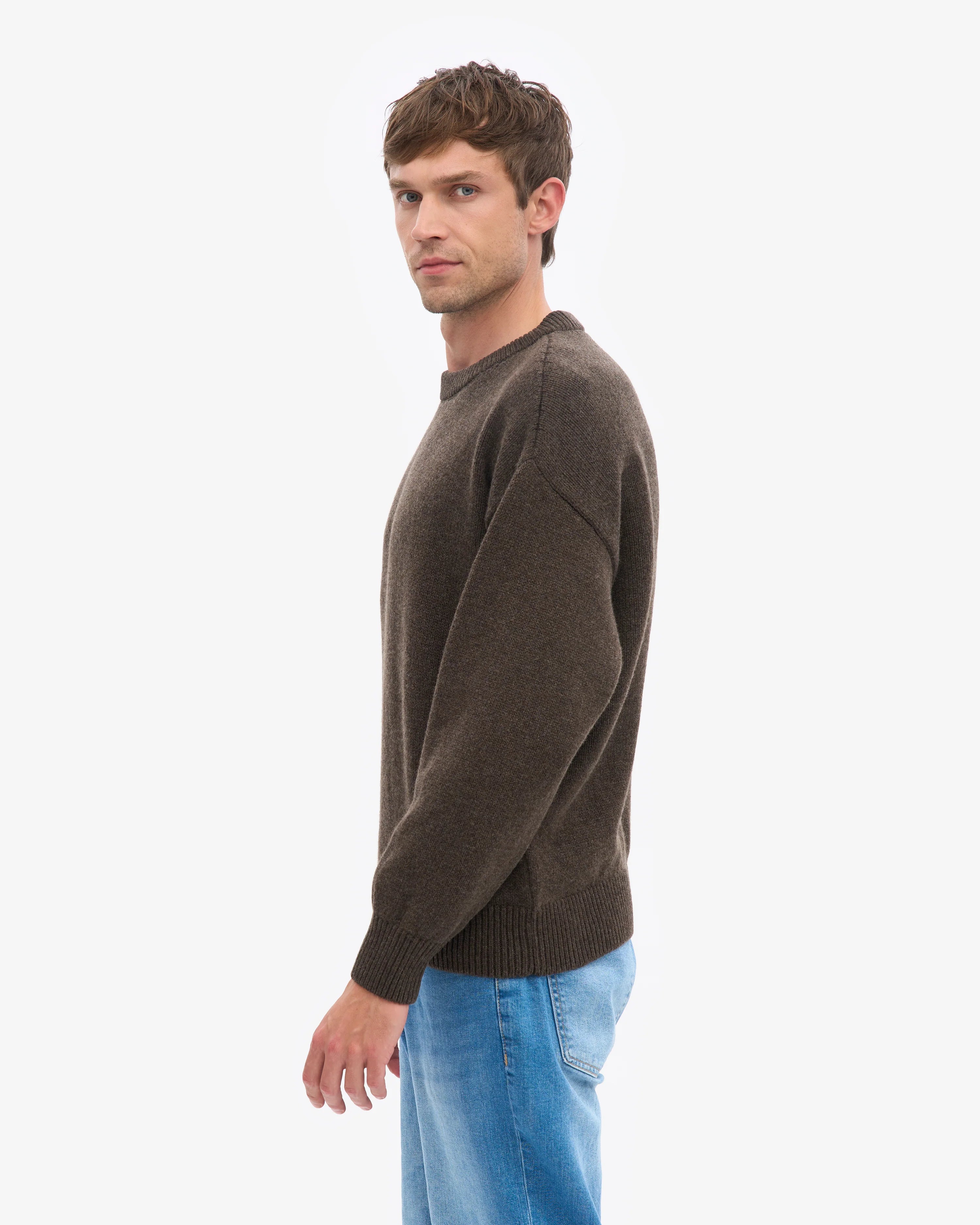 OVERSIZED MERINO WOOL CREW